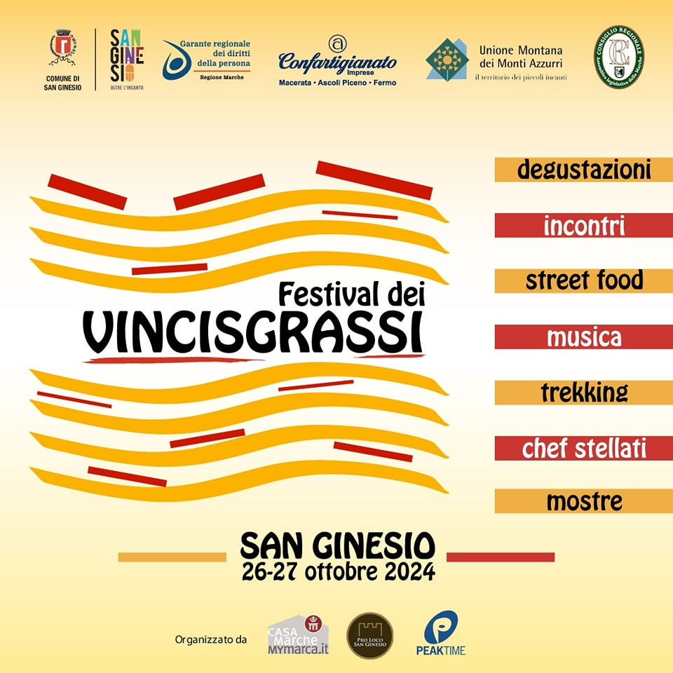 In arrivo la seconda edizione del Festival dei Vincisgrassi