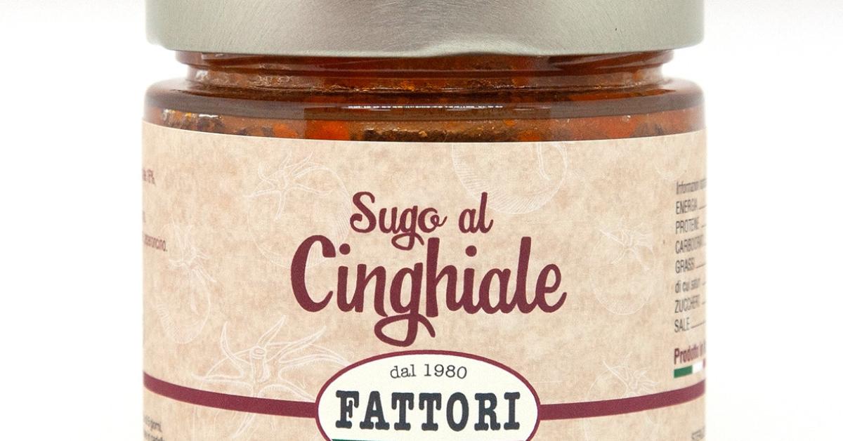 Sugo pronto pomodoro e cinghiale - MyMarca