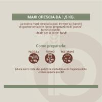 Maxi Crescia Marchigiana La Bolla Ideale per lo street food