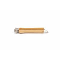 Handle four in light/dark two-tone beech wood Luchetti collection