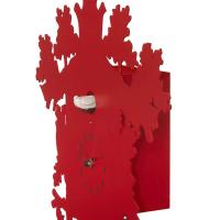 CUCU 373 rosso Domeniconi orologio da parete cucu e pendolo