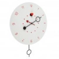 CI PASSO bianco/numeri rossi originale orologio a cucu made in Italy