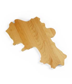Wooden cutting board  in the shape of the Campania region