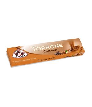 Torrone caramello Tre Mori delicata dolcezza cioccolato e nocciole