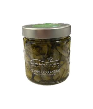 Crisp zucchini Italian vegetables in oil EVO San Michele Arcangelo - BIO