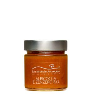 Apricot and ginger compote San Michele Arcangelo synthesis of taste - BIO