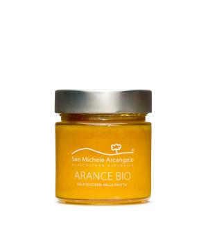 Orange compote only with fruit sugar Italian San Michele Arcangelo - BIO