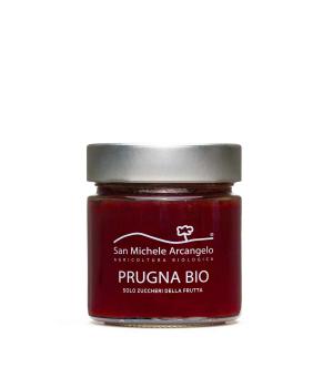 Plums compote only fruit sugar San Michele Arcangelo - BIO