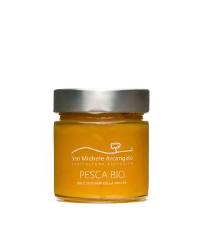 Peachs compote only fruit sugars San Michele Arcangelo - BIO