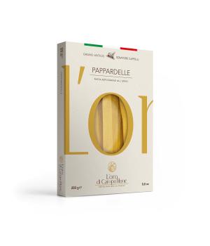 Pappardelle Senatore Cappelli Eier spezialitäten L'Oro di Campofilone