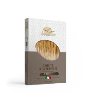 Campofilone Chitarra quadratische Pasta mit Trüffel Nudelfabrik Leonardo Carassai