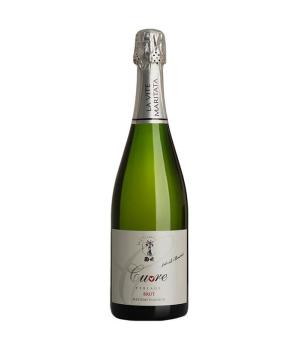 Cuore Brut Perlage Schaumwein klassische Methode Weingut la Vite Maritata