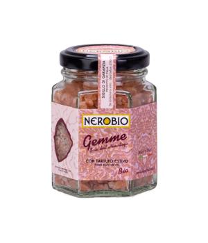Himalaya-Rosa Salz mit dehydriertem Sommer trüffel Italienische Gourmet