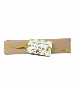 TORRONE with pear Francucci  soft almond covered with pear filling