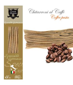 TAGLIATELLE with coffee Terra Nostra 250gr Made in Italy with Italian products
