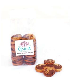 Shortbread mit Kakao raffinierte Sablé-Kekse Forno Césola
