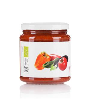Ready to use organic vegetable sauce made in Italy no preservatives