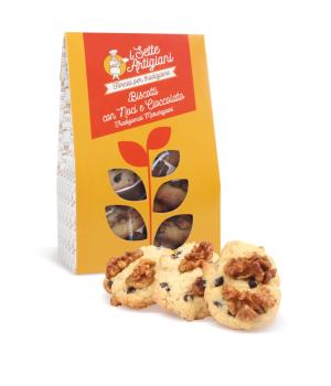 Walnut and Chocolate Biscuits I 7 Artigiani ancient and genuine flavors