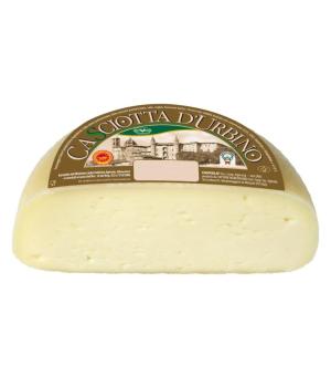 Casciotta of URBINO PDO Cheese TreValli 100% Italian High-quality milk