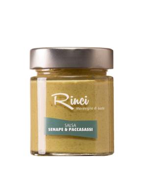 MUSTARD and PACCASASSI Rinci Perfect sauce for raw fish