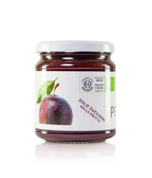 Organic plums Italian 100% fruit no sugar added San Michele Arcangelo