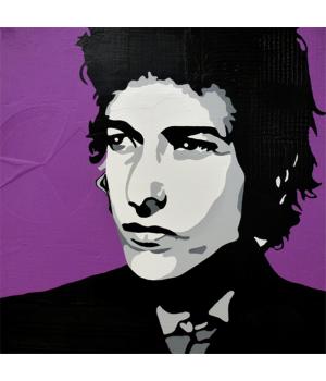 BOB DYLAN Hand-painted Unique Work