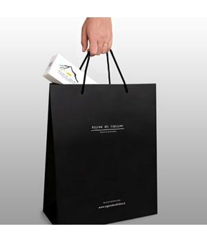 Personalized Shopper bag with the shapes of the pasta Regina dei Sibillini