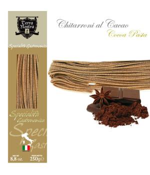 Fettuccine with cocoa Terra Nostra 250gr flavored egg pasta