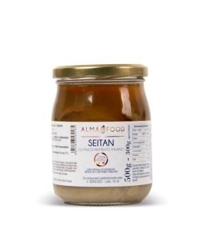 SEITAN Alma Food  glutine di frumento Italiano salsa di soia