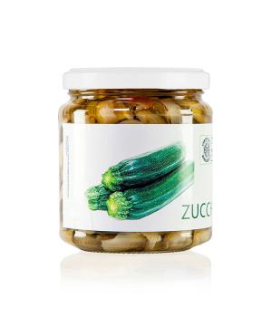 CRUCING ZUCCHINI Bio-Produkt in nativem BIO-Olivenöl extra San Michele Arcangelo