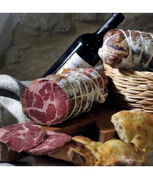 LONZA Marche Alto Nera Vakuumschnitt hochwertiges italien Fleisch