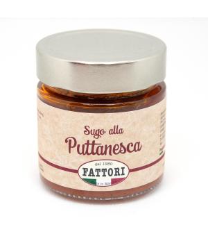 SUGO alla PUTTANESCA prepared sauce with Italian tomato