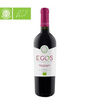 EGOS organic red wine Cantine Provima Marche IGT from organic Merlot grapes