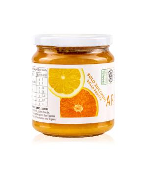 Organic compote oranges and lemons only fruit sugars