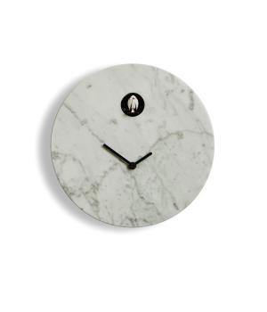 Cioni Carrara marble dial Cuckoo wall clock new Domeniconi Italy