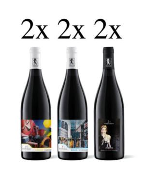 6 bottles of Bastianelli wines tasting