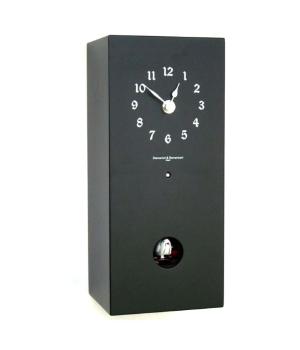 ARCOIRIS 230K matt black Cuckoo Wall and Mantel Clock