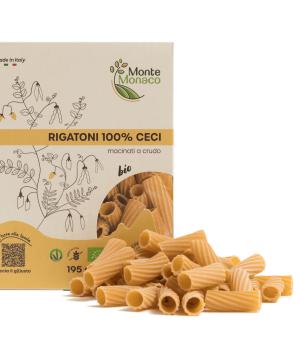 Rigatoni organic Monte Monaco chickpeas made in Italy