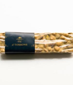 Torrone intramontabile nocciolato al pistacchio 150 gr Roberto Cantolacqua pasticcere