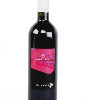Wine & Sour cherries Marconi typical flavored drink