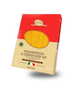 MACCHERONCINI PGI Carassai Campofilone egg pasta of the highest quality