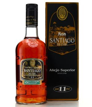 Ron Santiago de Cuba gift tin extra Anejo 11 YO