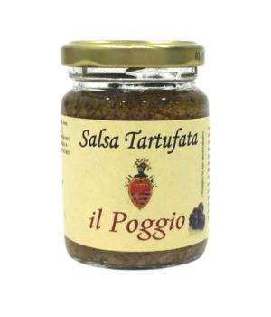 Salsa tartufata con 5% di Tartufo d'estate (Tuber aestivum Vitt.) in vasetti da 80g Tartufo del Poggio