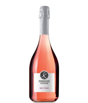 Rose' Brut sparkling wine Martinotti method Finocchi winemakers from Marche
