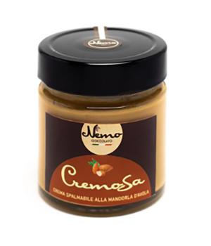 Crema spalmabile alla mandorla di Avola NEMO gusto, cremosità e dolcezza