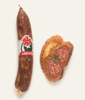 Mazzafegato or liver spread salami Antica Gastronomia from Marche