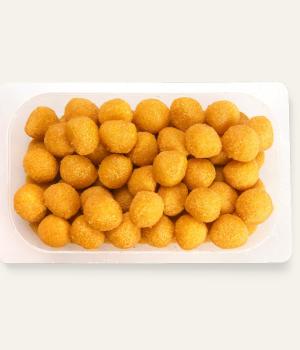 Fried Stuffed olives Ascolana ready for consumption Antica Gastronomia