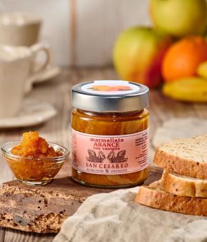 Marmellata extra di arance e vaniglia San Cesareo - BIO