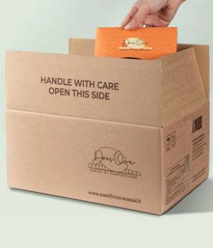 Box 10 Packungen mit 250 g verschiedenen Campofilone-Nudeln