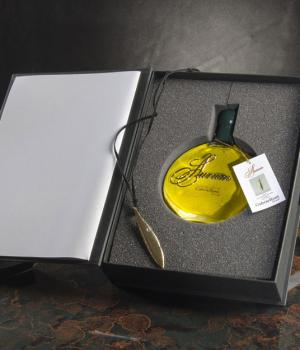 Aurum natives Olivenöl extra in luxury packaging Gabrielloni